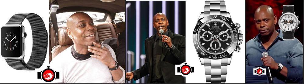 Dave Chappelle's Diverse Watch Collection: From Apple to Rolex and Shinola